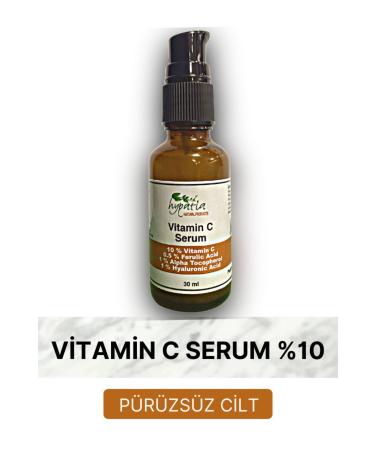 Hypatia Natural Products Brightening & Anti-Wrinkle Vitamin C Serum ()