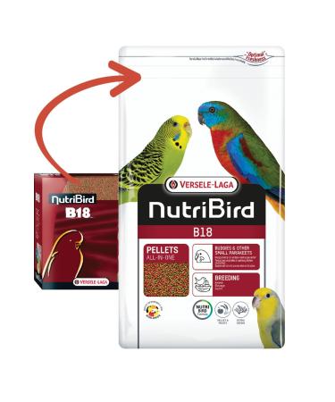 Versele Laga Nutribird B18 Budgie Pellet Food 3 Kg Current Sk Sent.