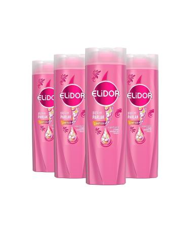 Elidor Superblend Hair Care Shampoo Strong and Shiny Vitamin E Macadamia Oil Collagen 200 ml X4 - Buy Online on GoSupps.com