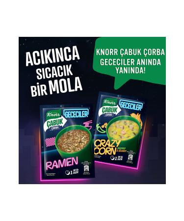 Knorr Instant Soup Night People Crazy Corn 18g X15 Pieces - Buy Online on GoSupps.com