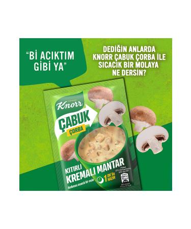 Knorr Instant Soup Crispy Creamy Mushroom 19g X15 Pieces - Buy Online on GoSupps.com