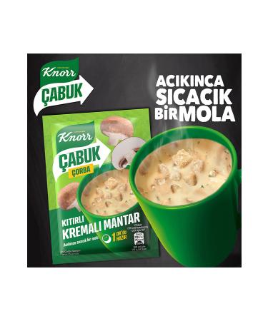 Knorr Instant Soup Crispy Creamy Mushroom 19g X15 Pieces - Buy Online on GoSupps.com