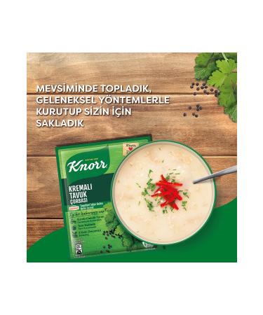 Knorr Creamy Chicken Soup 69 gr X 12 Pieces - Buy Online on GoSupps.com