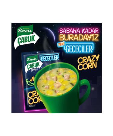Knorr Instant Soup Night People Crazy Corn 18g X15 Pieces - Buy Online on GoSupps.com