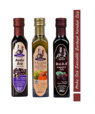 Durgun Bebe Ralila Organic Andiz Extract Black Mulberry Extract Talkim Ginger Turmeric 3-Piece Winter Set