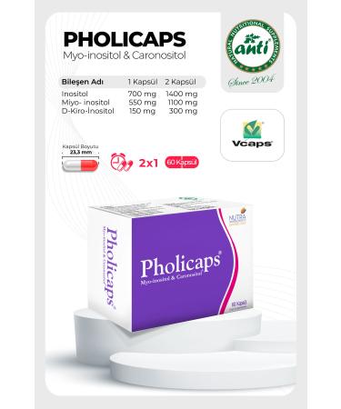 Anti Pholicaps Myo Inosito D 60 Capsules