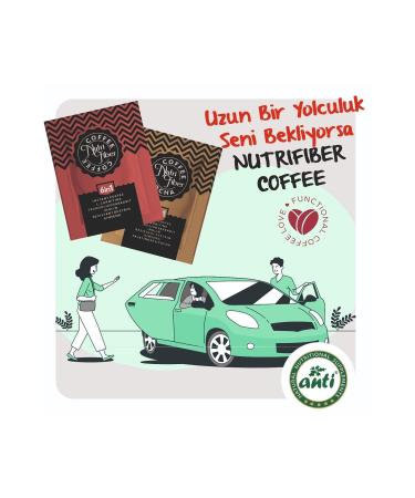 Nutrifiber Coffee Detox Coffee Chicory Coffee Inulin l-carnitine Prebiotic - Buy Online on GoSupps.com