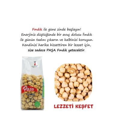 Pasha Nuts Roasted Hazelnuts 250 gr X 3 Pieces (TOTAL 750 GR) - Buy Online on GoSupps.com