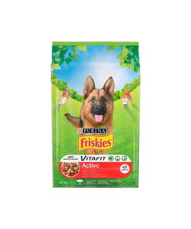 Friskies Active Duot Adult Dog Food 10 Kg