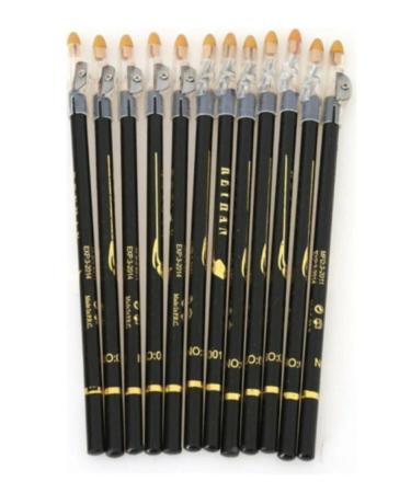 DO RU 12-Piece Kohl Pencil with Sharpener
