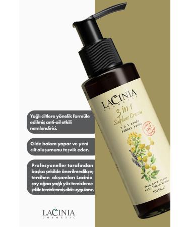 Lacinia 3 In 1 Sulfur Cream 100ml - Buy Online on GoSupps.com