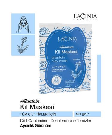 Lacinia Allantoin Clay Mask 20gr