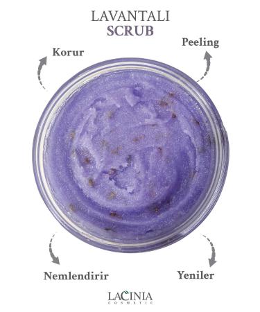 Lacinia Lavender Oil Scrub 250ml - Buy Online on GoSupps.com