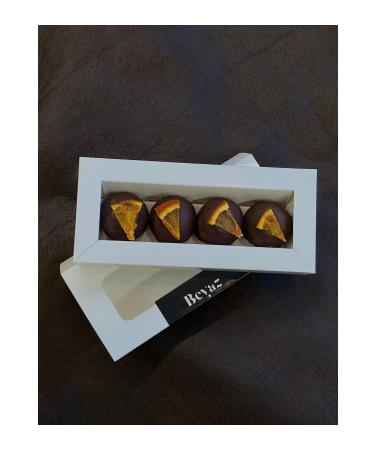 White Flavors Sugar Free Gluten Free Orange Raw Ball 240gr