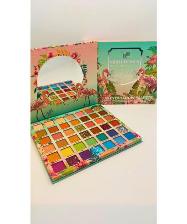 cosmokalite Flamingo Eyeshadow Palette Makeup Palette 42 Colors