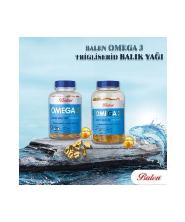 Balen Omega 3 Norwegian Fish Oil (triglyceride) Softgels 200 pcs 1380 mg - Buy Online on GoSupps.com