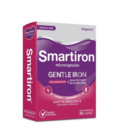 Smartiron 30 Capsules - Microencapsulated Iron Mineral