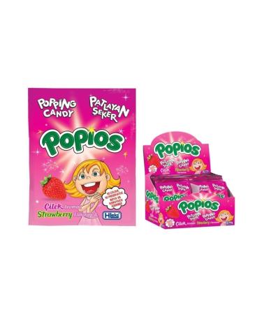 Hleks Popsicle Pops 4 Piece Set Strawberry Cola Banana Tutti Frutti 160 Pieces 4 Gr - Buy Online on GoSupps.com