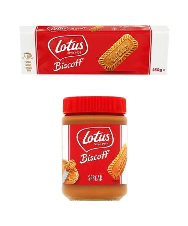 Lotus Biscoff 250 Gr + Biscoff Spread Original 400 Gr