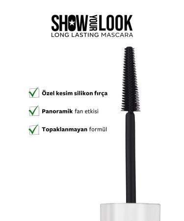 Show by Pastel Show Your Look 24h Long Lasting Mascara - Mascara 2024 New Year - Buy Online on GoSupps.com