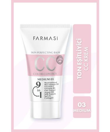 Farmasi CC CREAM MEDIUM 03 MEDIUM 50 G