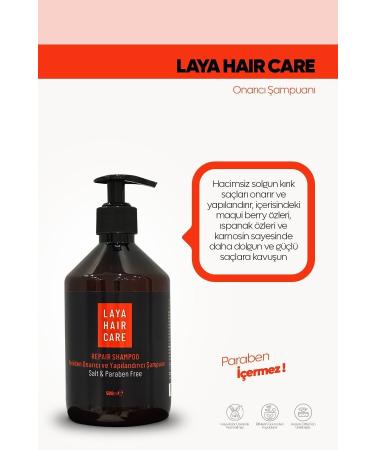laya hair care Maqui Berry Extract Repair Care Shampoo 500 ml - Buy Online on GoSupps.com
