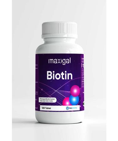 Maxigal Biotin Vitamin 5 Mg 120 Tablets - Buy Online on GoSupps.com