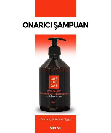 laya hair care Maqui Berry Extract Repair Care Shampoo 500 ml