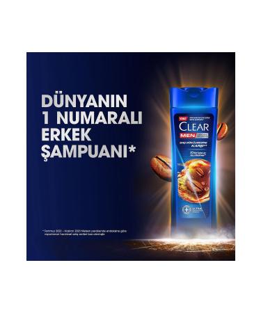 Clear Men Anti-Dandruff Shampoo Against Hair Loss 350 ml X3 - Buy Online on GoSupps.com