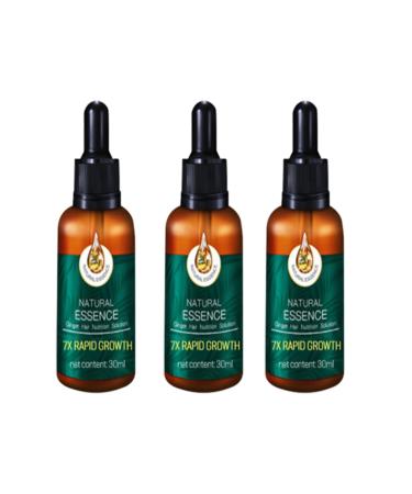 7DAYS 7X Rapid Natural Hair Care Serum 30 ML - 3 Pieces