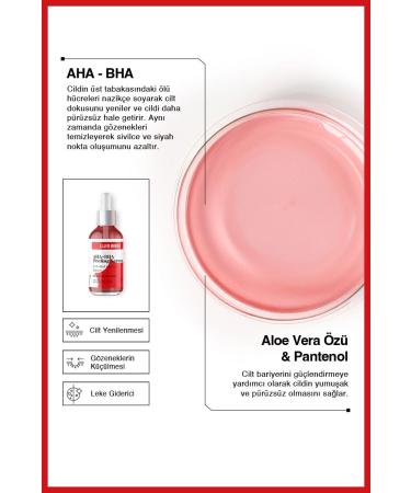 Luis Bien Aha Bha Skin Tone Equalizer Red Peeling Serum | Brightening | 30 ml (AHA BHA 2%) - Buy Online on GoSupps.com