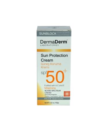 DermaDerm Dermatological Spf50+ Sun Cream 100 Ml - Buy Online on GoSupps.com