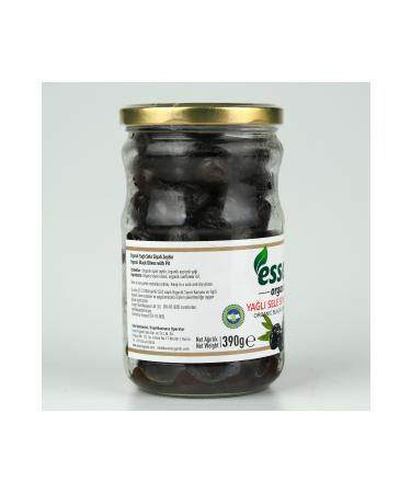 Essen Organic Organic Oily Sele Super Black Olives Large Size - Buy Online on GoSupps.com