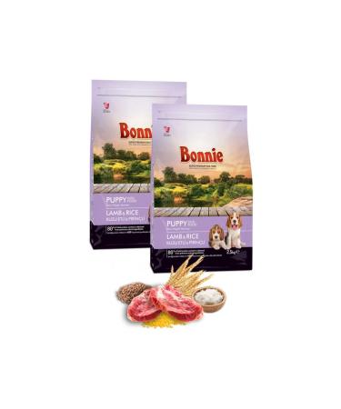 Bonnie Lamb and Rice Puppy Food 2.5 Kg X 2 Pieces