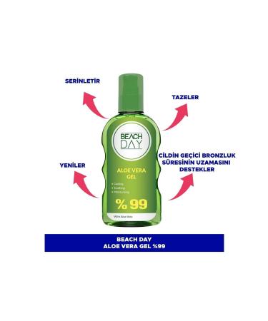 BEACH DAY Aloe Vera Gel 150 ml 8699375055733