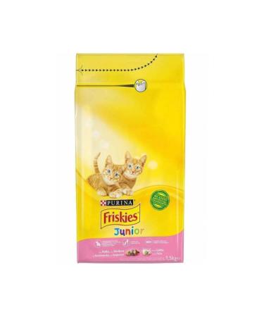 Friskies Purina Chicken and Milk Kitten Dry Food 1.5 Kg