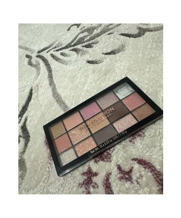 Revolution Reloaded Fundamental 15-Pack Eyeshadow Palette - Contains 1 Piece Crack