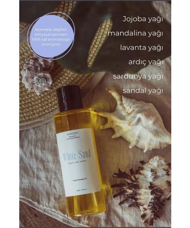 Garushka White Sand Body and Massage Oil 150ml - Buy Online on GoSupps.com