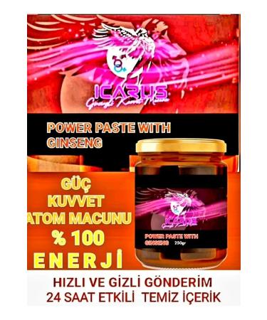HANZADE GURME Natural Honey Power Special for Women 250 gr Power Paste Atom Paste - Buy Online on GoSupps.com