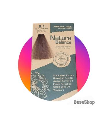 NATURABALANCE Ammonia-Free Hair Dye 8.1 Ash Light Blonde