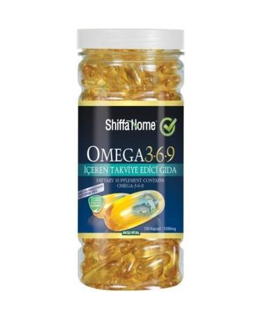 Shiffa Home Omega 3-6-9 100 Capsules