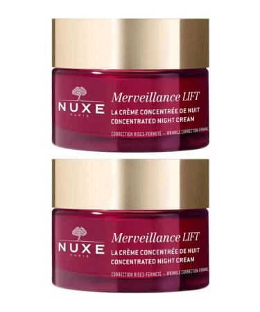 Nuxe Merveillance Lift Concentrated Night Cream 50 ml - Concentrated Night Care Cream 2 Pieces