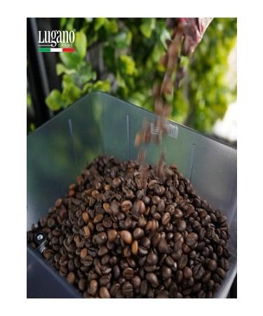 Lugano Caffe Elite Dark Espresso Bean Coffee 1 Kg - Buy Online on GoSupps.com