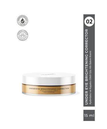 Fit & Alive Brightening and Concealer Under Eye Care Cream 02 (High Coverage)