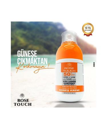 Rose Touch Sun Cream Spf 50 Protection 100ml