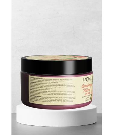 Lacinia Strawberry & Hibiscus Scrub 250ml - Buy Online on GoSupps.com