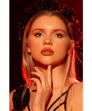 D LARA ZEYBEK Intense Pigmented Velvet Structured Permanent Matte Lipstick -brown-gobeklitepe - Buy Online on GoSupps.com