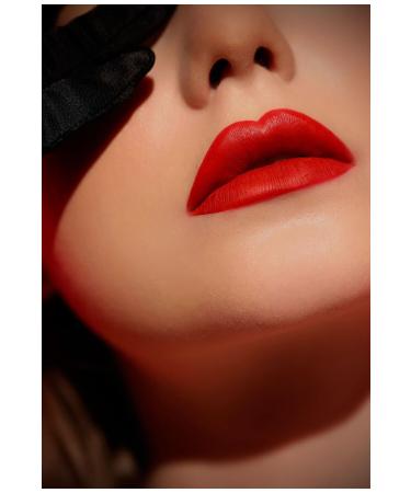 D LARA ZEYBEK Intense Pigmented Velvet Textured Permanent Matte Lipstick - Red - Istanbul - Buy Online on GoSupps.com