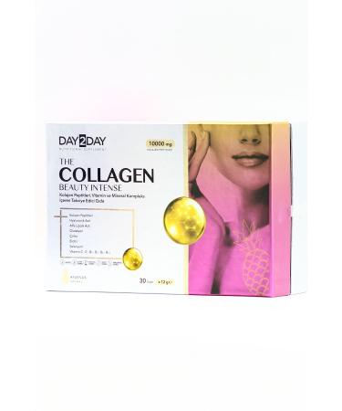 DAY2DAY The Collagen Beauty Intense Pineapple Flavored 30 Sachets Adaleb Plus Intensive Care Cream 50ml - Buy Online on GoSupps.com