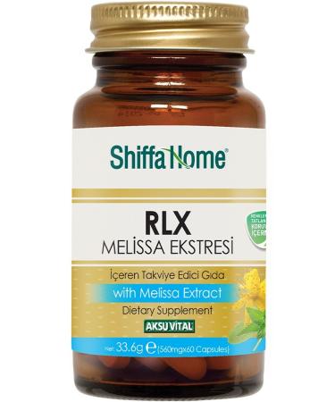 Shiffa Home Rlx Melissa Extract 60 Capsules 560 Mg - Buy Online on GoSupps.com